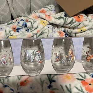 Disney Winnie the Pooh Character Glass Set